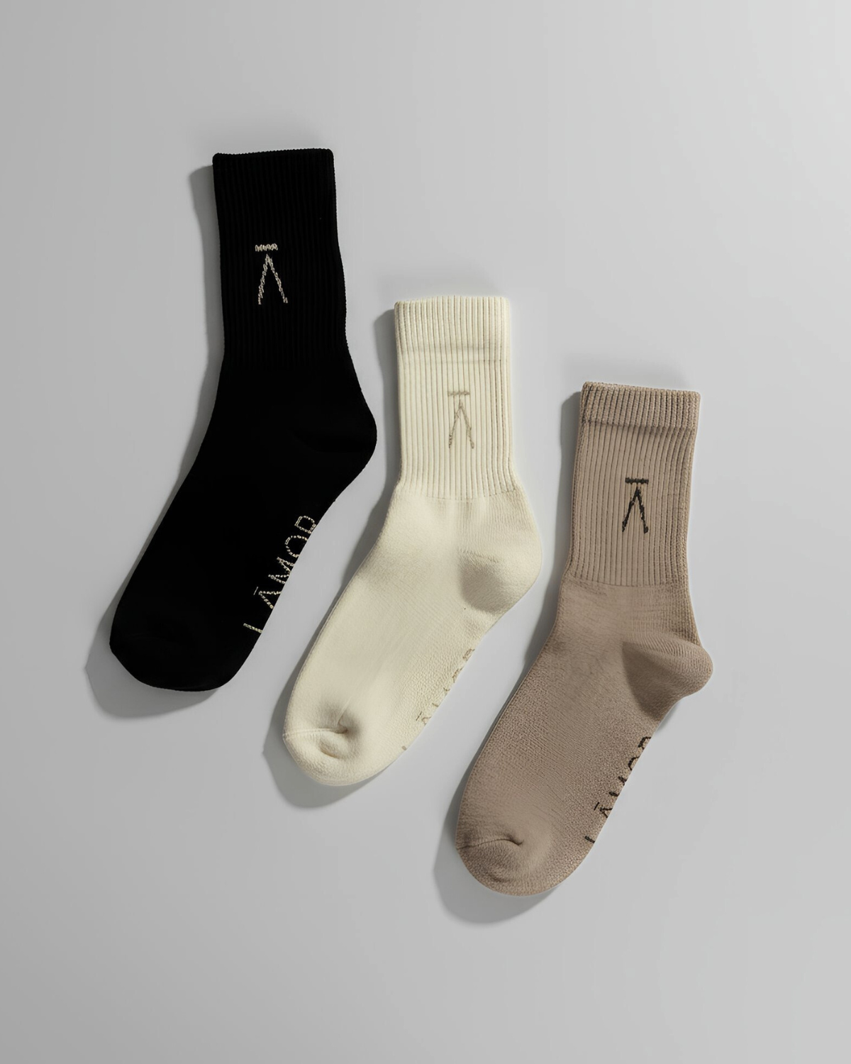 LĀMOR - Essential Luxe Socks (3-Pack)