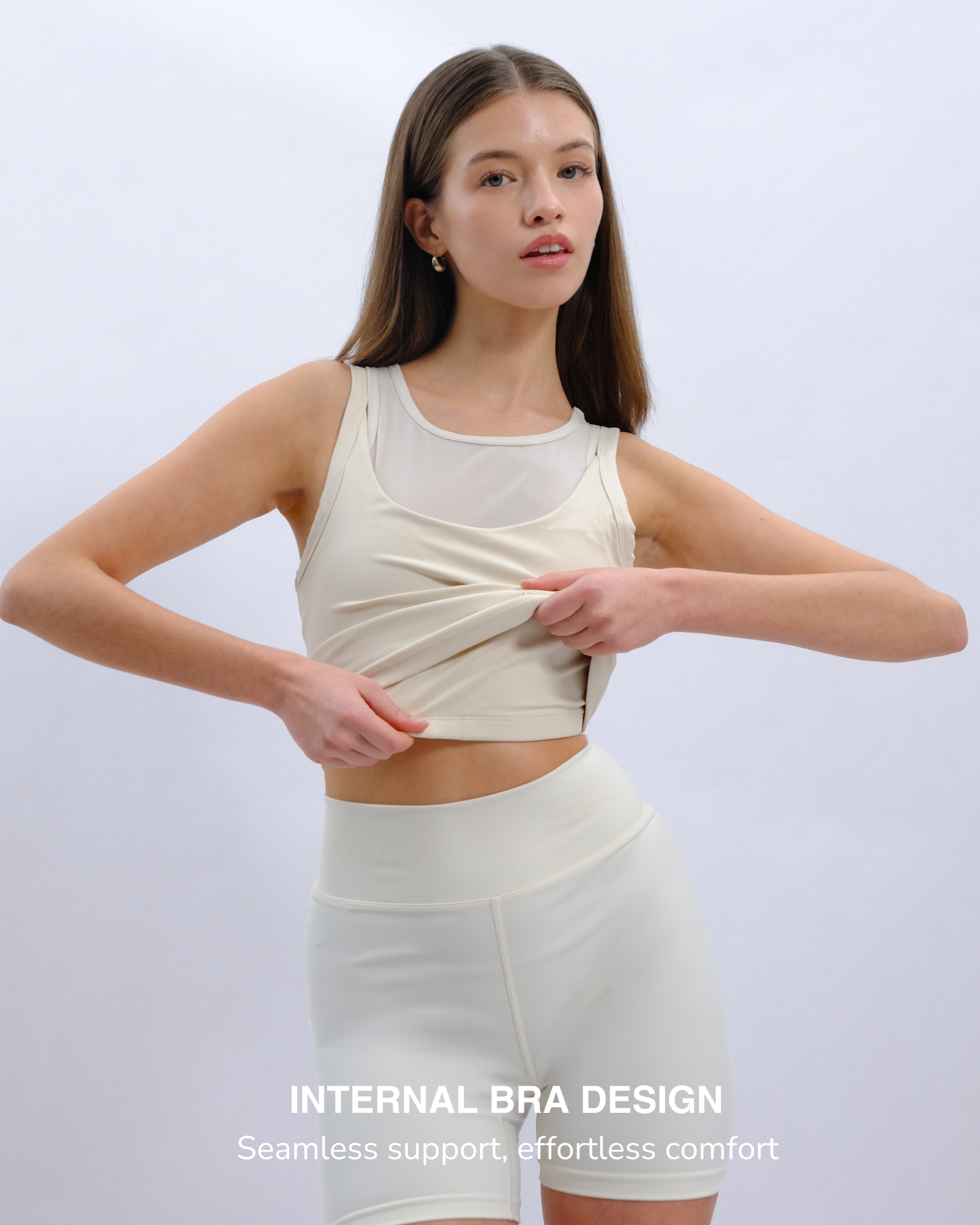 LĀMOR - Double Strap Performance Tank